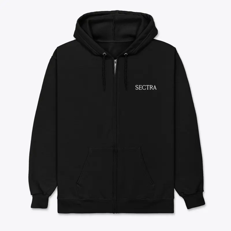 I.T.E.M. ZIP UP HOODIE W/ BACK PRINT